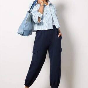 Varley Navy Cargo Joggers